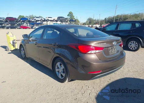 2016 Hyundai Elantra Limited/Se/Value Edition z USA, uszkodzony, nr VIN KMHDH4AEXGU521267
